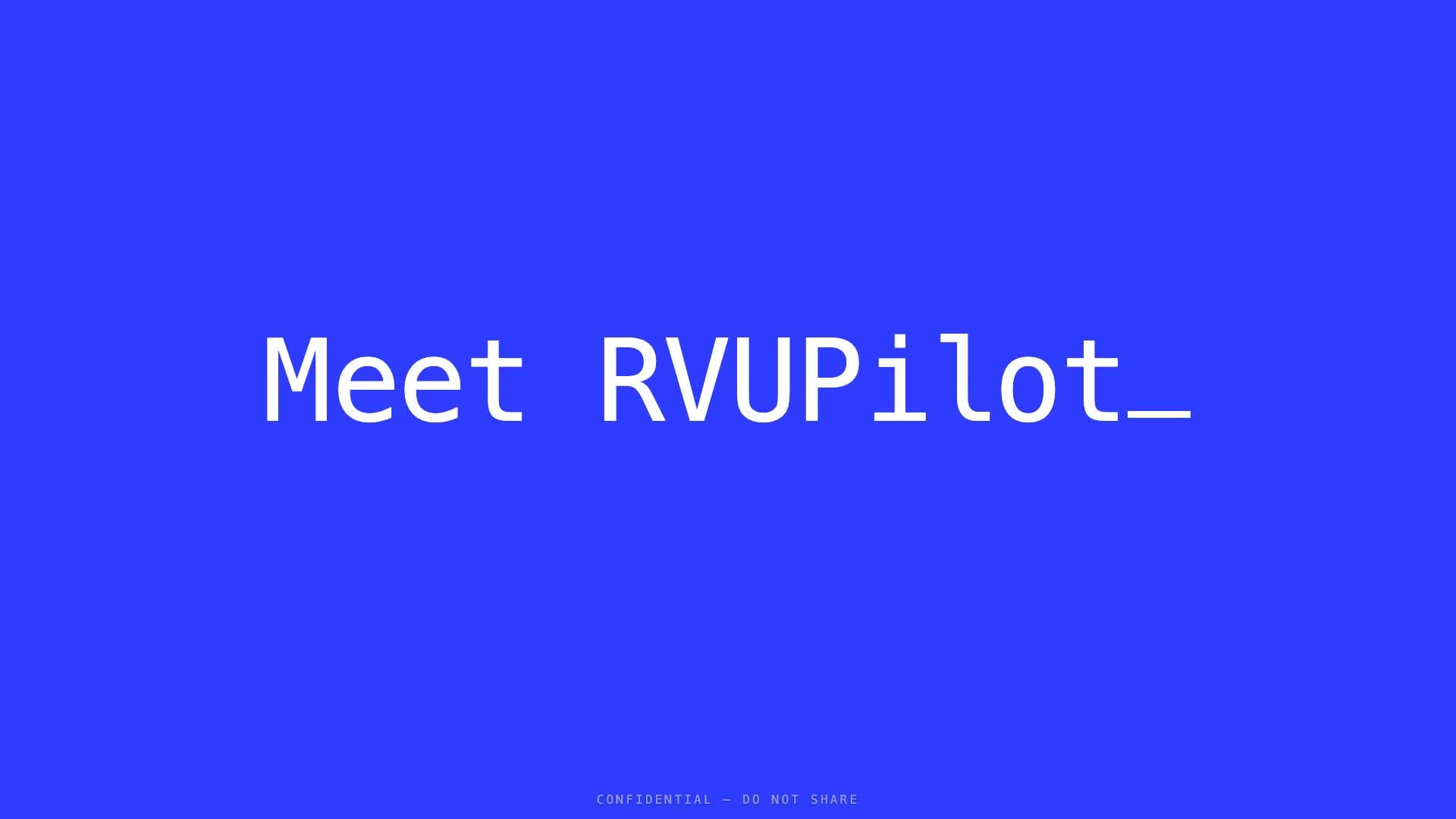 RVUPilot
